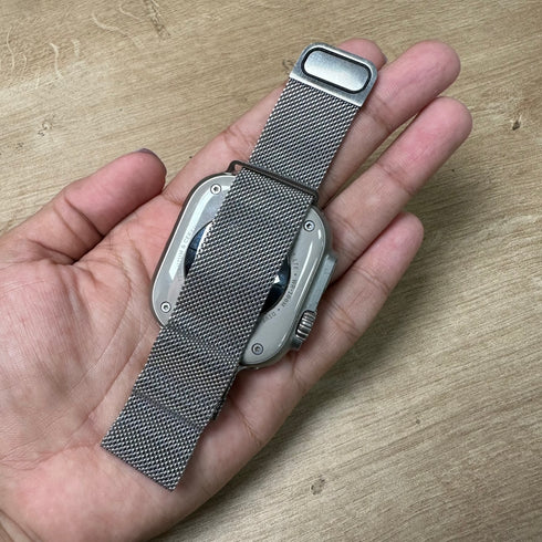 BRAZALETE APPLE WATCH METALICO (MILANESA) 38MM/40MM/41MM
